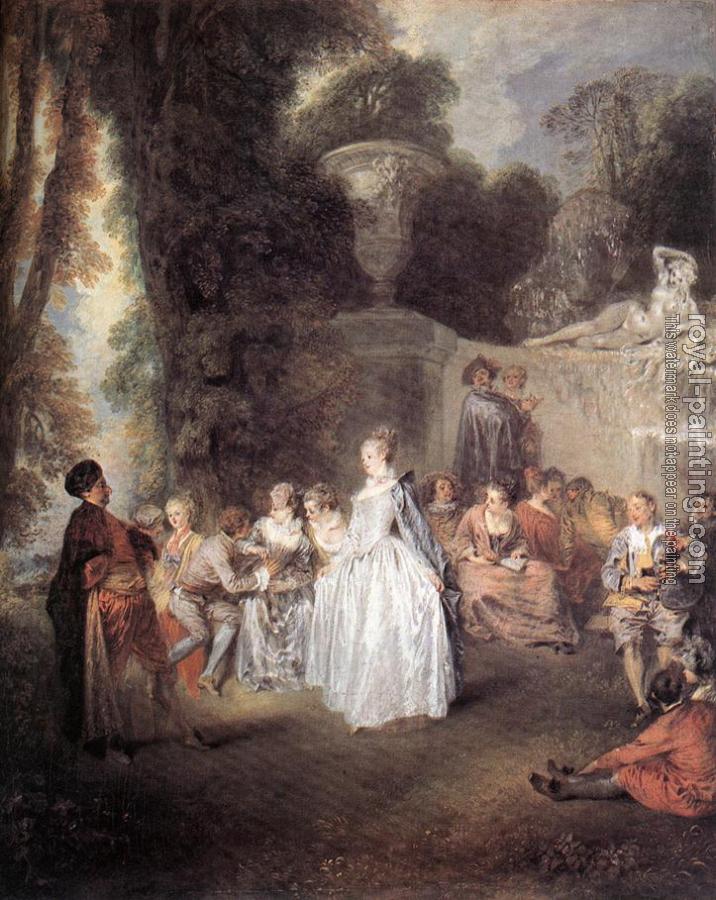 Jean-Antoine Watteau : Venezianische Feste II Jean-Antoine Watteau : Venezianische Feste II
